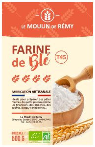 étiquette adhésive farine E485